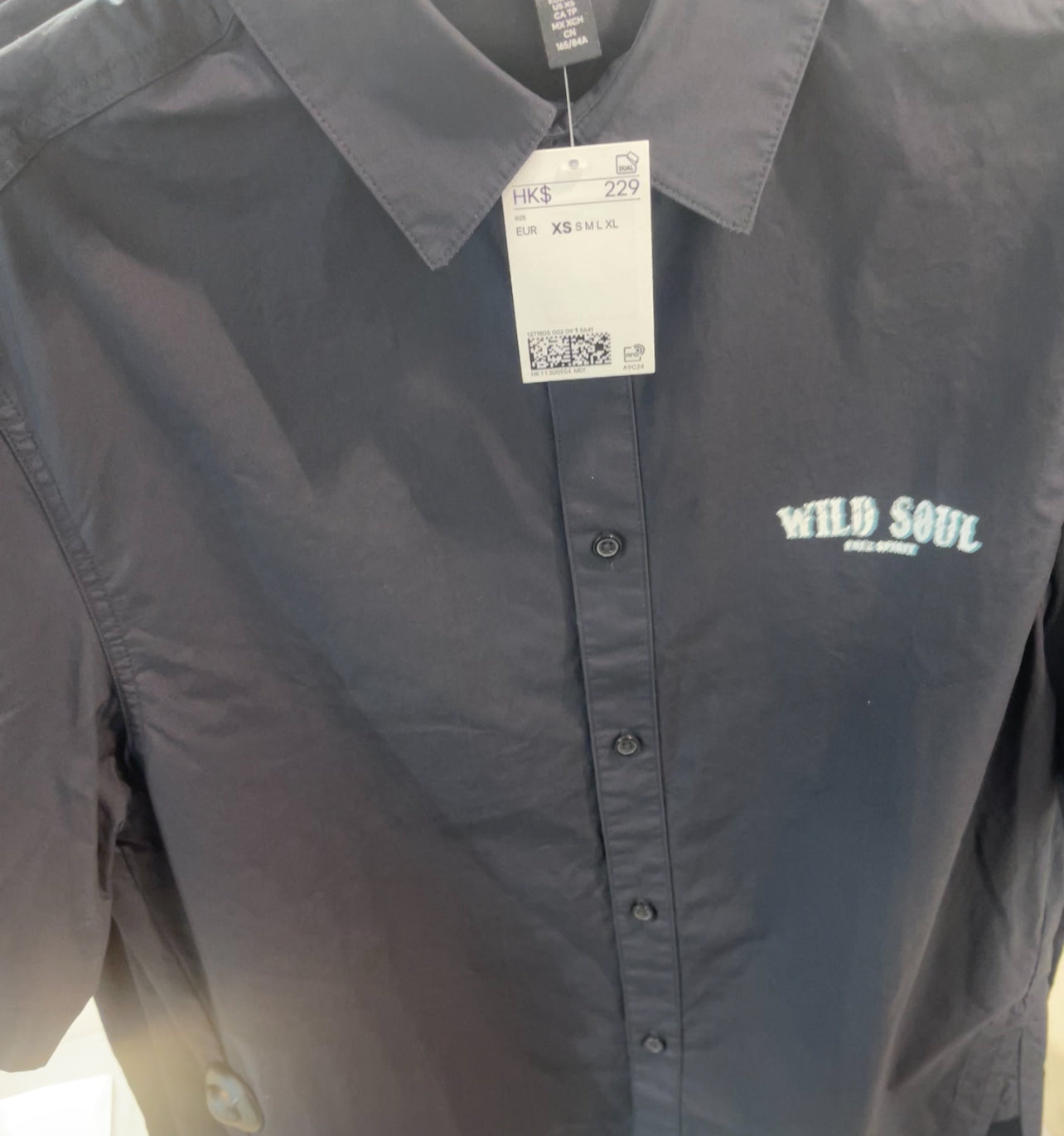 H&M Black Shirt (never worn) ð