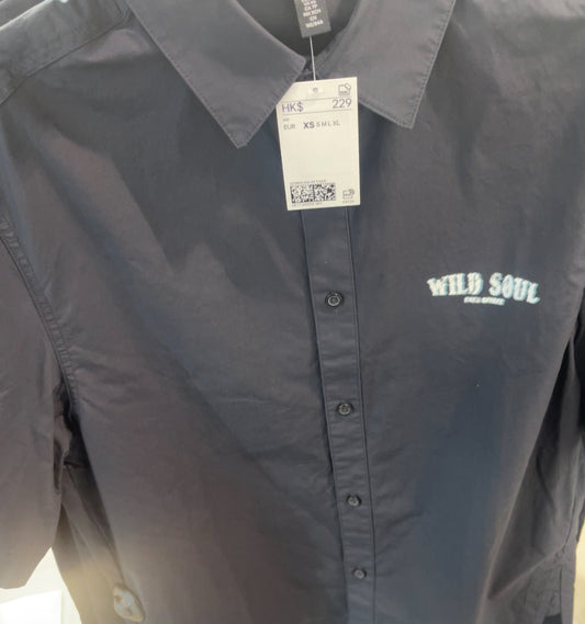 H&M Black Shirt (never worn) 👕